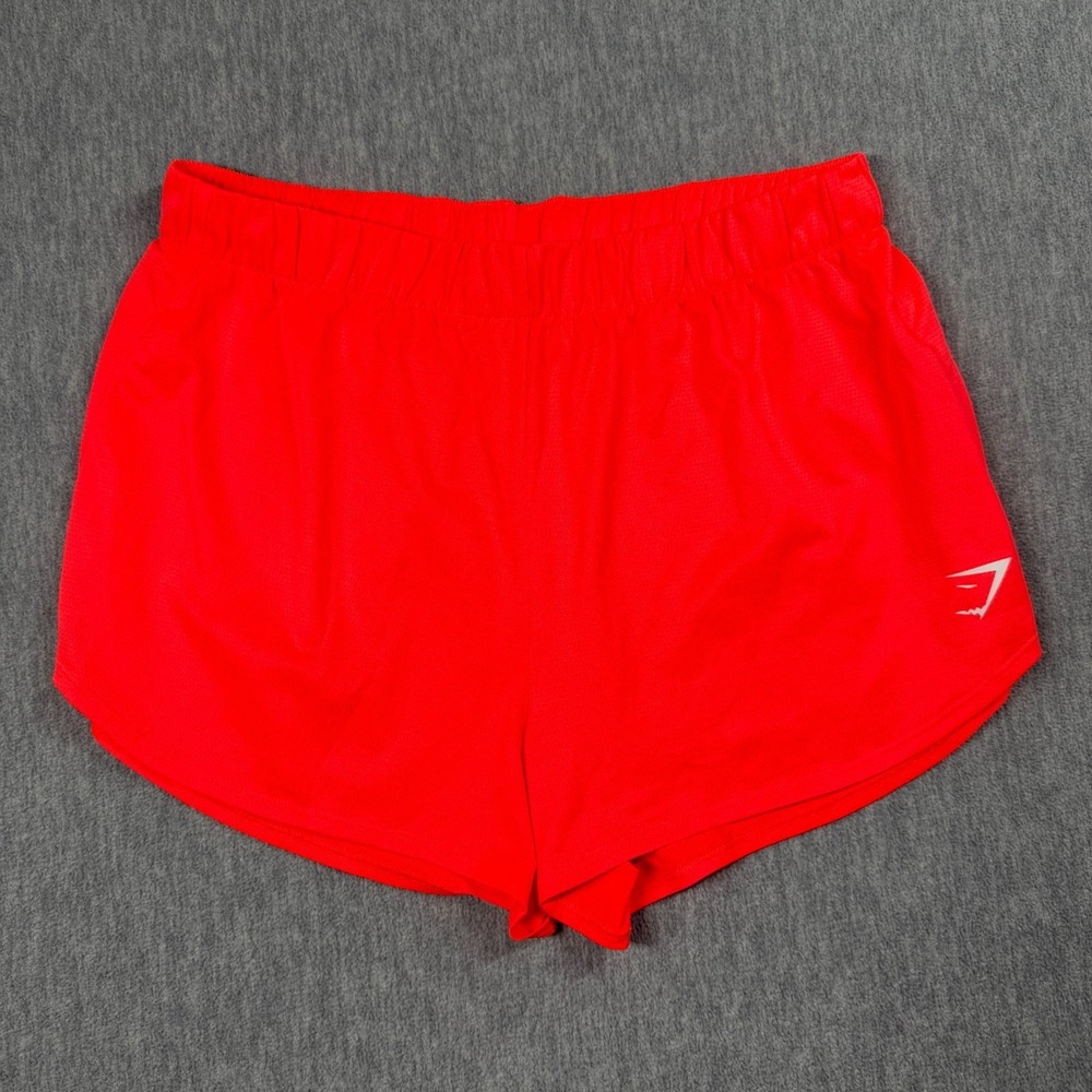 Gymshark Shorts Women Medium Mesh Knit Running Workout Athletic Gym Lounge